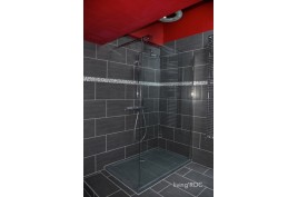 Bonde douche coudée pour receveur de douche extra plate à prix mini -  ONDYNA Réf.AD40051